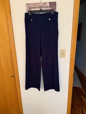 Loft navy blue trousers